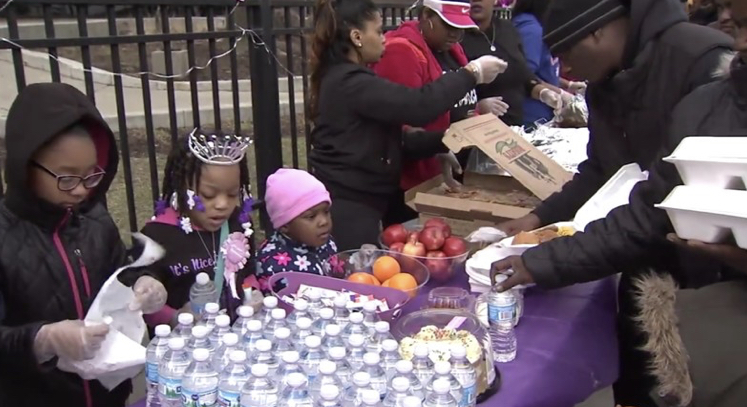 Six-year-old girl fed the homeless with money meant for her birthday