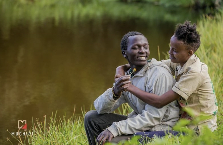 A Kenyan photographer turned a homeless couple into models