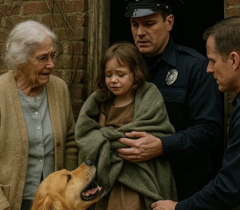 Ihr Hund wurde plötzlich fröhlich – also ging sie zur Polizei und diese entdeckte das Undenkbare