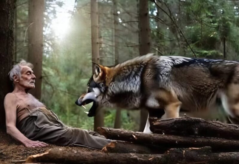 Die eigenen Kinder des alten Mannes ließen ihn im Wald ohne Nahrung und Wasser zurück, um sein Erbe zu behalten, in der Hoffnung, dass wilde Tiere ihn fressen würden: Doch was der Wolf tat, schockierte alle