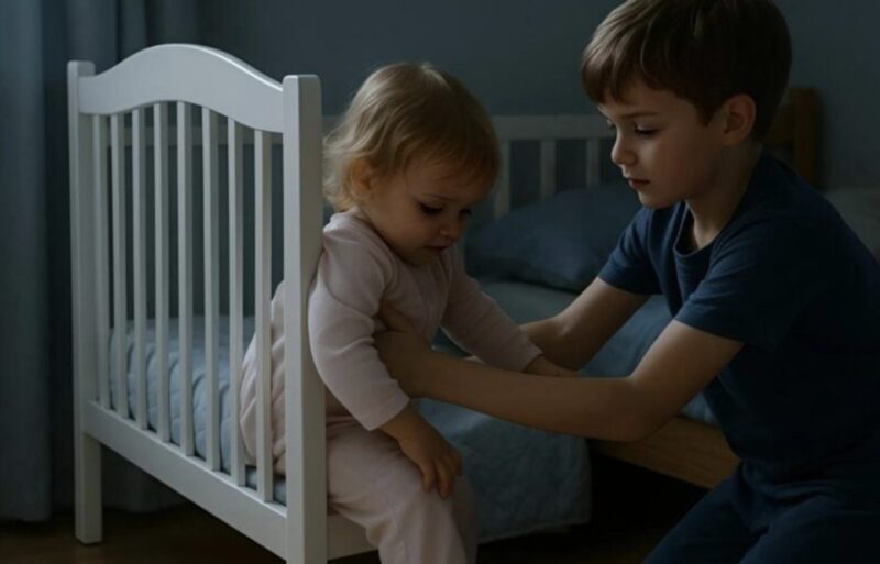 Junge Eltern bemerkten, dass ihr ältester Sohn jeden Morgen um genau 6 Uhr das Zimmer seines jüngeren Bruders betrat: Sie waren schockiert, als sie den Grund erfuhren