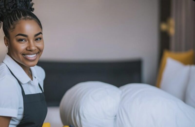 The millionaire returns home and is stunned when he sees his only son in the kitchen with the new black housekeeper ...