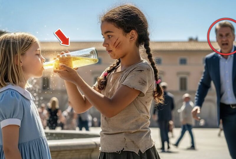 Die stumme Tochter des Millionärs nahm einen Schluck… Was dann geschah, wird Sie zu Tränen rühren…