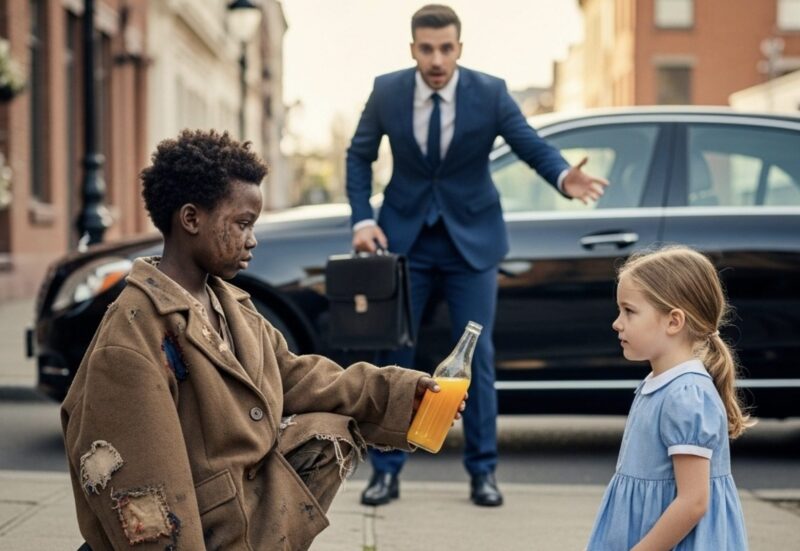 Die stumme Tochter des Millionärs nahm einen Schluck… Was dann geschah, wird Sie zu Tränen rühren…