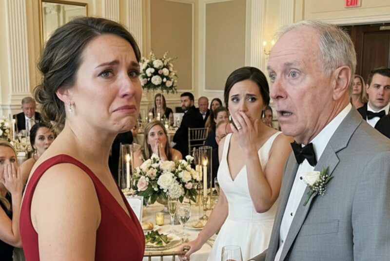 Ich habe meine Schwester allein großgezogen. Auf ihrer Hochzeit beleidigte mich ihr Schwiegervater vor allen Anwesenden, bis ich aufstand und sagte: „Wissen Sie überhaupt, wer ich bin?“ Sein Gesicht wurde kreidebleich…