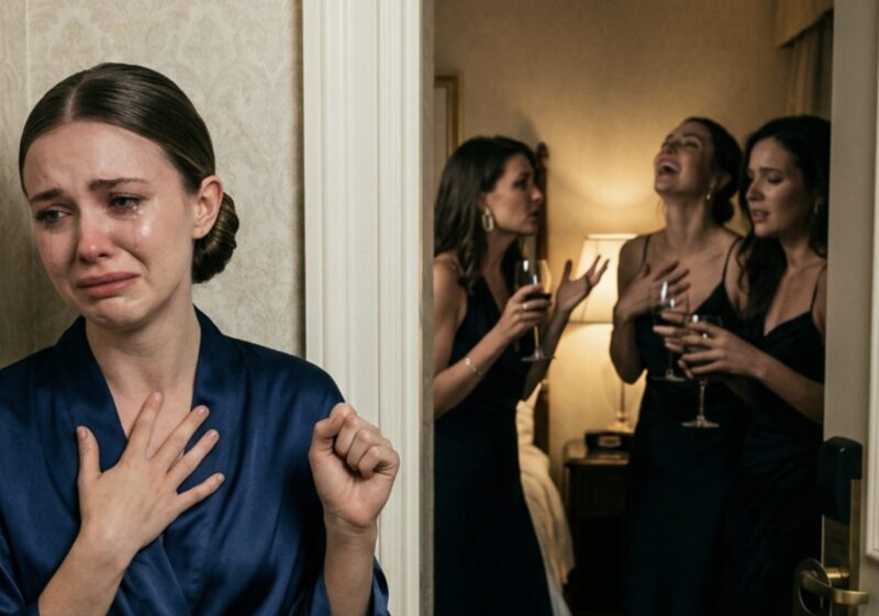 In der Nacht vor meiner Hochzeit hörte ich meine Brautjungfern durch die Hotelwand sagen: „Verschüttet Wein auf ihr Kleid, verliert die Ringe, was auch immer nötig ist – sie hat ihn nicht verdient.“