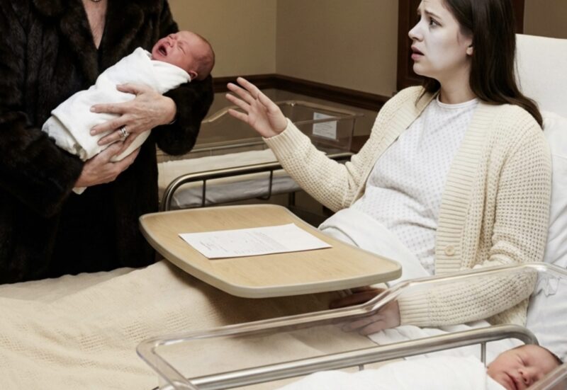 Je venais de survivre à une césarienne d'urgence lorsque ma belle-mère est entrée dans ma chambre de convalescence, a déposé les papiers d'adoption sur mon lit et m'a calmement annoncé qu'elle prenait mon nouveau-né pour sa fille.