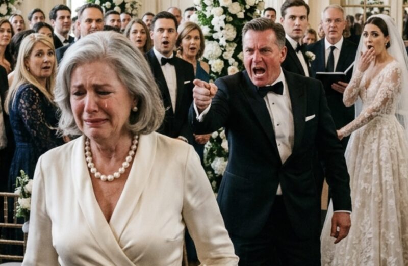Mein Sohn sagte mir, ich stünde nicht auf der Gästeliste für die Hochzeit meiner Enkelin. Ich sagte ihm, das sei in Ordnung, drehte mich um, betrachtete die weißen Blumen, die ich bezahlt hatte, ging schweigend nach Hause und öffnete die Mappe, in der mein Name auf jeder Seite stand.
