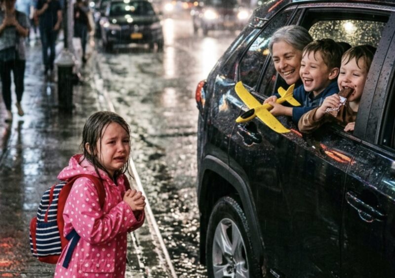 An Ostern blieb meine sechsjährige Tochter weinend im Schulgebäude zurück. Als ich meine Mutter anrief, sagte sie kühl: „Das Auto deiner Schwester war voll, und dein Kind war zu schmutzig für eine Luxusfahrt.“