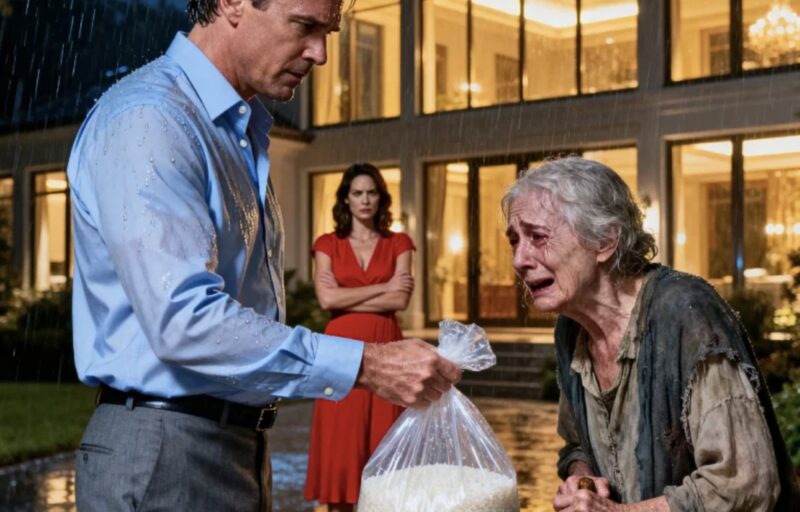 Eine 70-jährige Mutter sucht ihren Sohn auf, um ihn um Geld für Essen zu bitten. Der Sohn gibt ihr lediglich einen Sack Reis und schickt sie kühl weg…