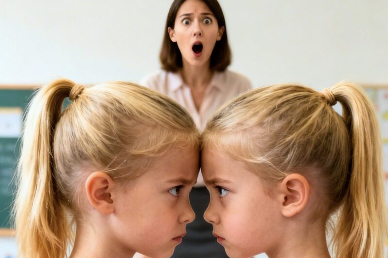 Jeden Tag, wenn meine Tochter aus dem Kindergarten kam, sagte sie zu mir: „Bei meiner Erzieherin wohnt ein Mädchen, das mir zum Verwechseln ähnlich sieht.“