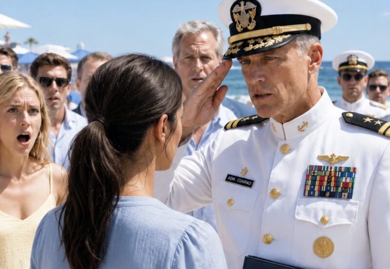 Meine Schwester zeigte meine Narben an einem Luxusstrand und lachte, während mein Vater schwieg. Jahrelang nannten sie mich einen in Ungnade gefallenen Soldaten – bis ein Admiral mich grüßte und sagte: „Ich habe nach Ihnen gesucht.“