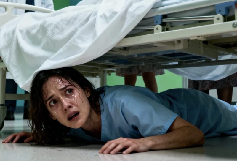 Meine Tochter sagte mir, ich solle mich unter dem Krankenhausbett verstecken… direkt nachdem ich entbunden hatte.
