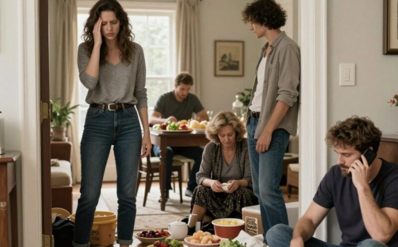 Mein Verlobter gab meiner Mutter meinen Hausschlüssel. Als ich von der Arbeit nach Hause kam, hatten sie sich bereits Zimmer reserviert und mir Befehle erteilt: „Geh in die Küche. Das ist jetzt eine Familienangelegenheit.“