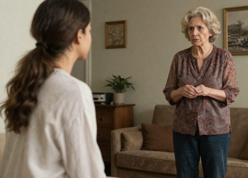 Als ich von der Pflege meines Vaters zurückkam, lebte meine Schwiegermutter in meiner Wohnung: „Dieses Haus gehört jetzt meinem Sohn und mir“, sagte sie, ohne zu ahnen, dass ich in einer versteckten Schublade die Lüge entdecken würde, die meine Ehe zerstören könnte.