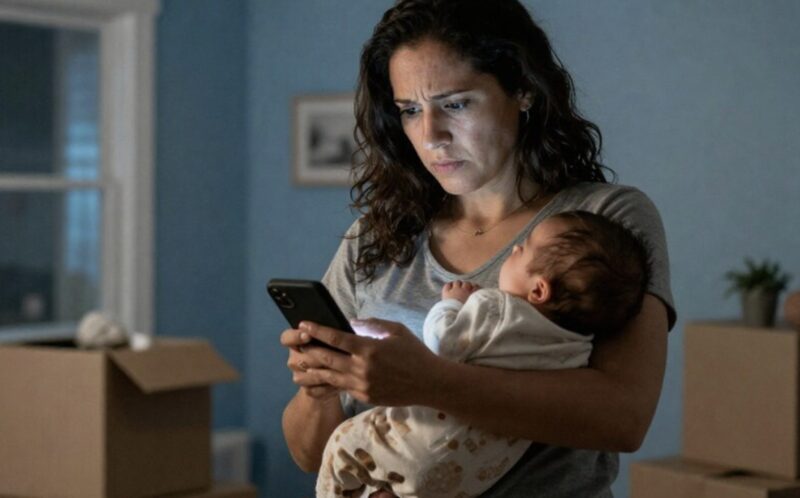 Ich hatte ein Haus für mein Baby gekauft… doch dann kam meine Mutter mit Koffern, um mich rauszuschmeißen, ohne zu ahnen, wer hinter der Tür auf sie wartete.