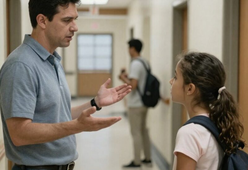 Ich habe der Lehrerin meiner Tochter nie erzählt, dass der „schmutzige Arbeiter“, über den sie sich lustig gemacht hatte, mit dem Polizeioberst befreundet war. Sie warf den Rucksack meiner Tochter auf den Boden und verlangte 500 Dollar in bar, damit die Anzeige wegen Diebstahls fallen gelassen würde.