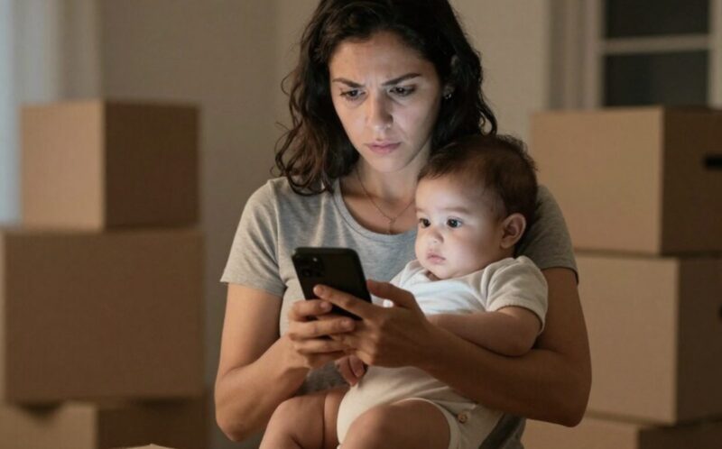 Ich hatte ein Haus für mein Baby gekauft… doch dann kam meine Mutter mit Koffern, um mich rauszuschmeißen, ohne zu ahnen, wer hinter der Tür auf sie wartete.
