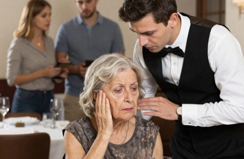 Ich aß mit meiner Tochter und ihrem Mann in einem gehobenen Restaurant zu Abend. Nachdem sie gegangen waren, trat der Kellner näher und flüsterte kaum hörbar: „Gnädige Frau … bitte trinken Sie nicht, was man Ihnen bestellt hat.“